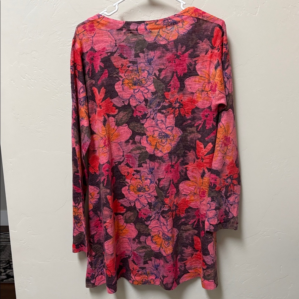 Soft surroundings floral tunic - Picture 3 of 6